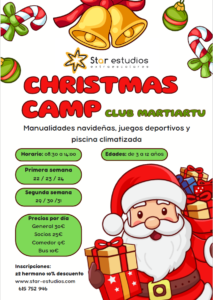 Campamento de navidad 2025